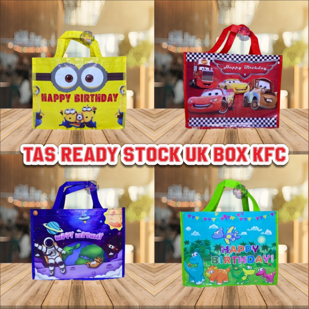 

TAS ULANG TAHUN READY STOCK/TAS ULTAH TERLARIS/ TAS ULANG TAHUN / TAS READY STOK /GOODIE BAG BINGKISAN SOUVENIR ANAK /LANDSCAPE 20X25X13/TAS ULANG TAHUN/TAS ULANG TAHUN KARTUN/TAS ULANG TAHUN TEMA KUDA PONI/TAS ULTAH TEMA MERMAID/ANIMAL/MARVEL/SPIDERMAN