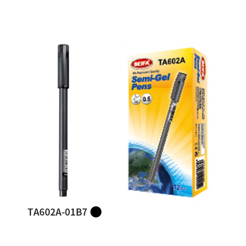 

Jual Produk Beifa Pulpen Semi Gel TA602 Tinta Halus 0.5mm, Warna Tajam Hitam Biru Merah, Nyaman