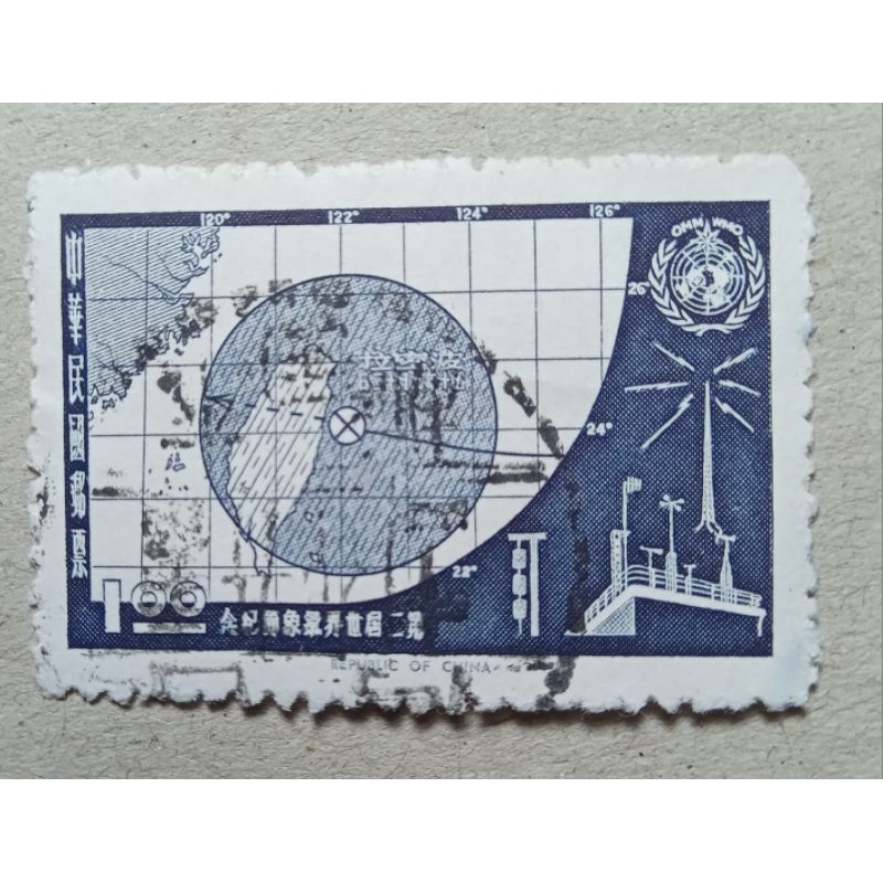 

perangko china lama kondisi bekas