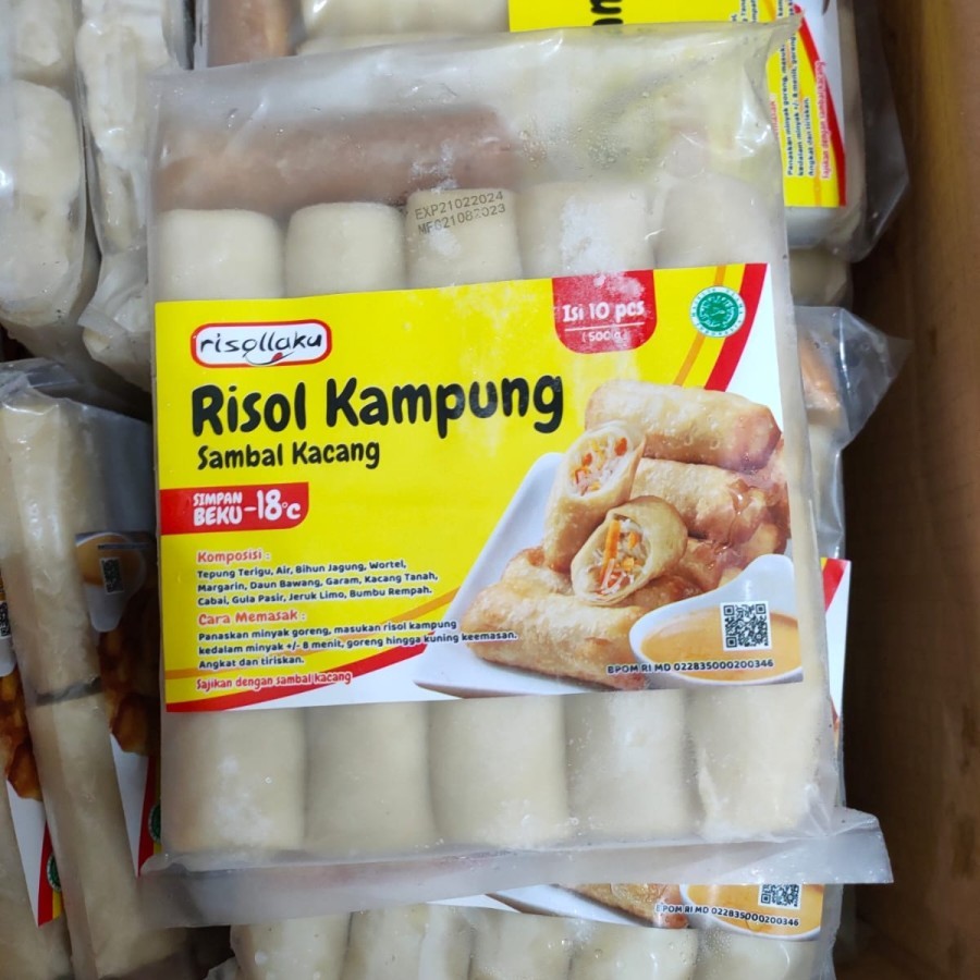 

Risollaku risol kampung sambal kacang