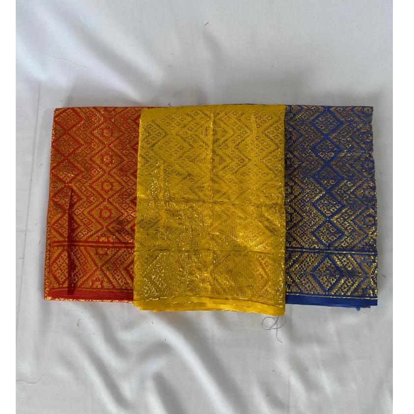 KODE Y22J Kain Songket Full Benang Emas Kain songket Khas Palembang Asli adat Melayu Modern Mewah