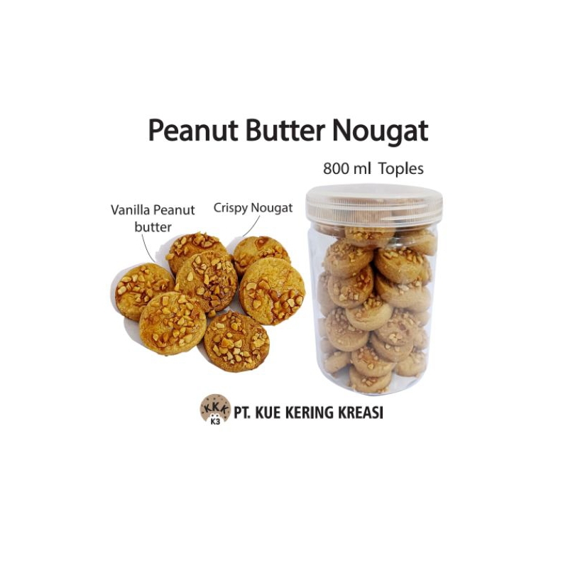 

Peanut Buttet Nougat / Kukis Kacang Nougat