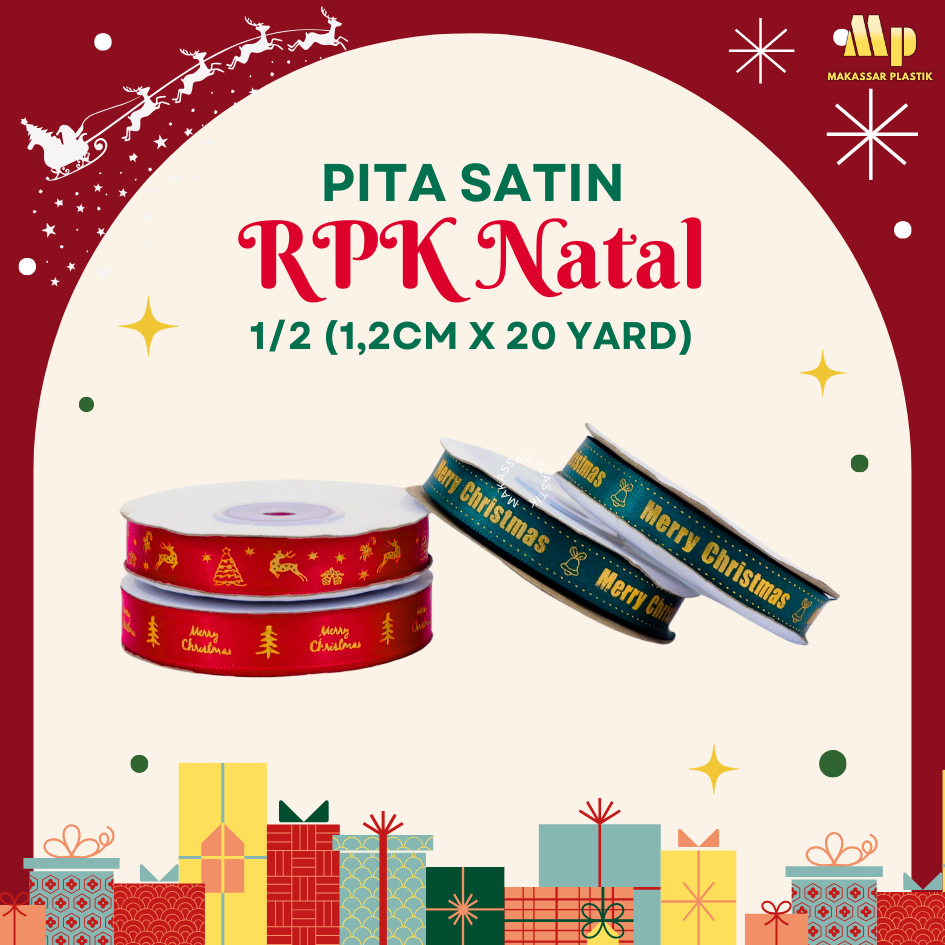 

PITA SATIN RPK NATAL 1/2" 20 YARD / PITA HAMPERS / PITA NATAL