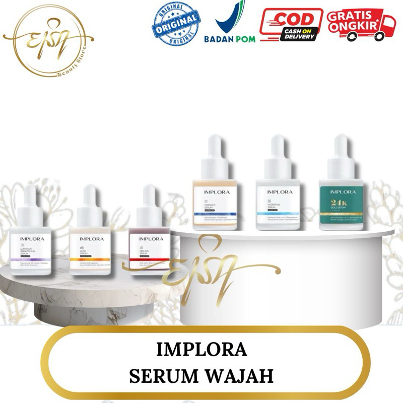 IMPLORA face serum / rangkaian serum implora