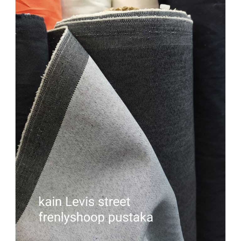 KODE D73K kain Levis jeans street tipis  bahan jeans celana Levis street tipis