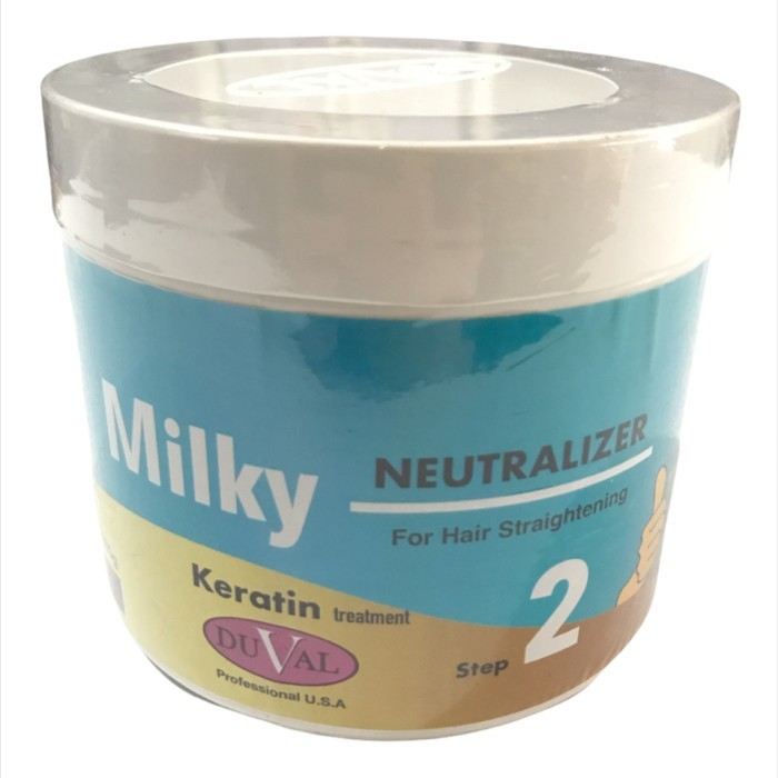 Duval Milky Neutralizer Step 2 Pot 1000gr/1kg For Hair Straightening