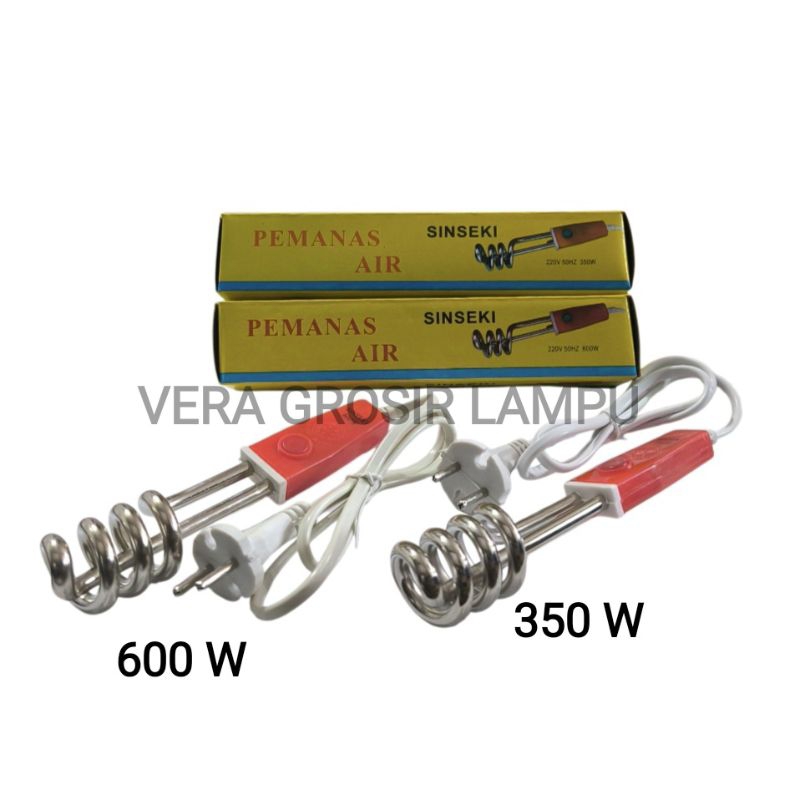 Elemen water heater / Elemen pemanas air / Elemen celup pemanas air 350W 600W AC 220V