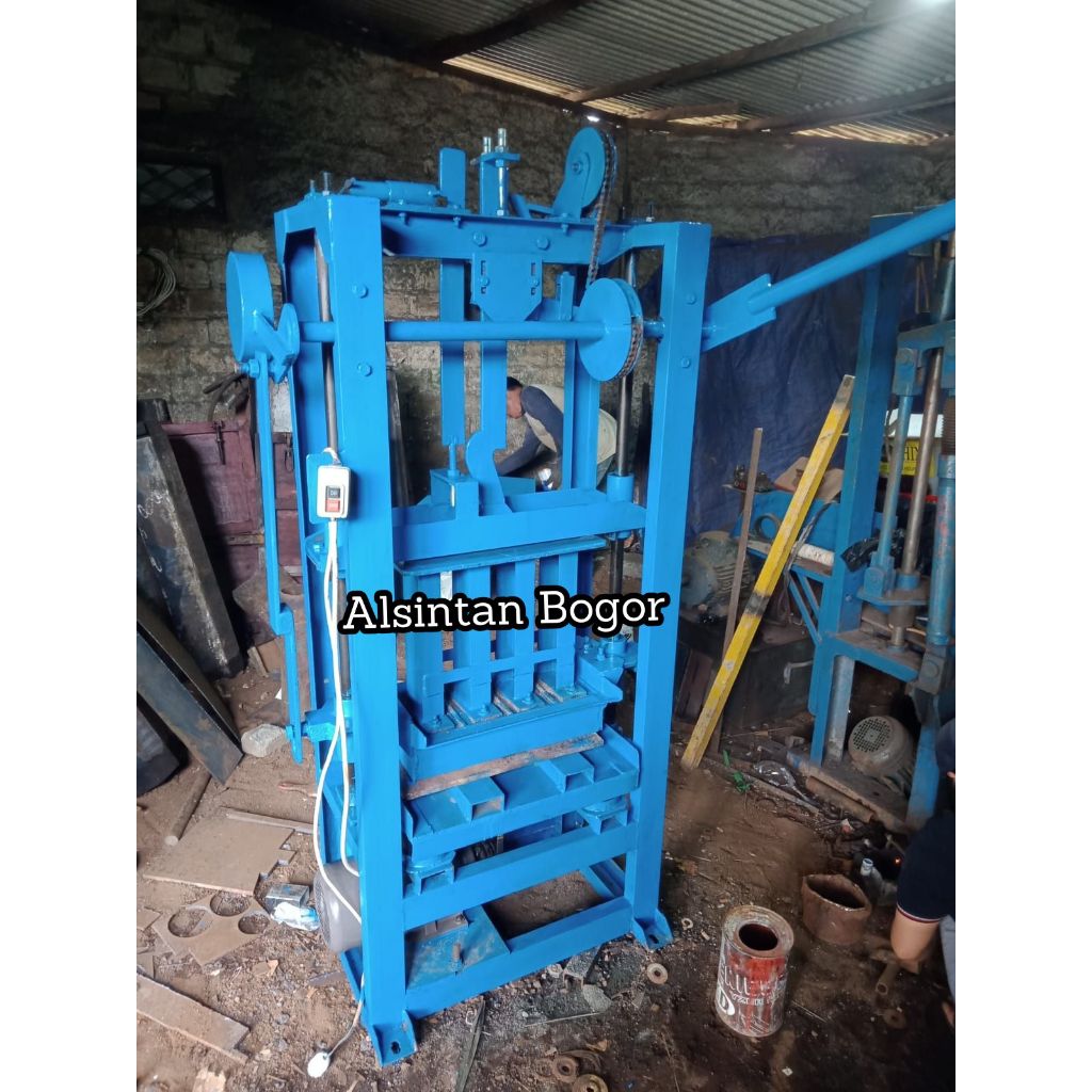 Mesin Press Batako dan Paving Block - Mesin Cetak Batako-Paving - Mesin Pembuat Paving Blok