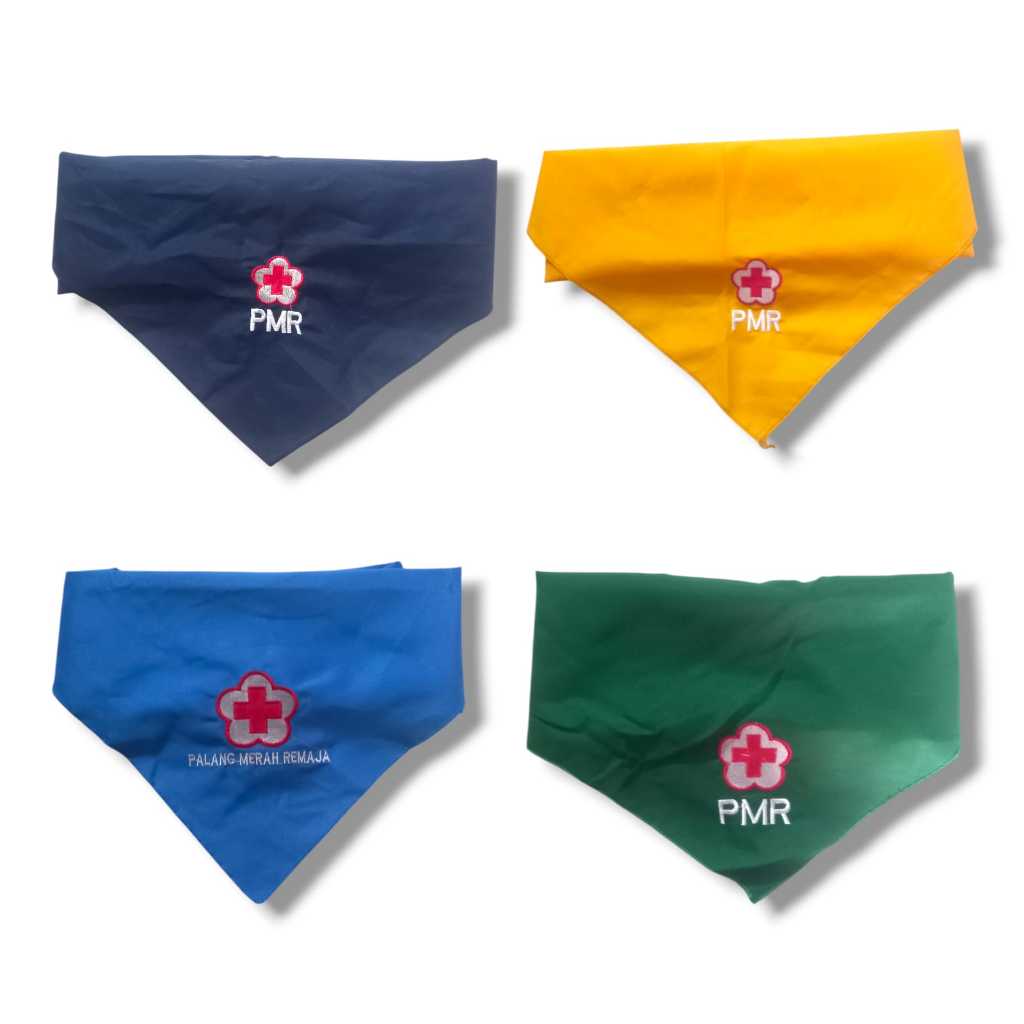 slayer syal scraf Pmr Pmi bordir SD SMP SMA mula madya wira