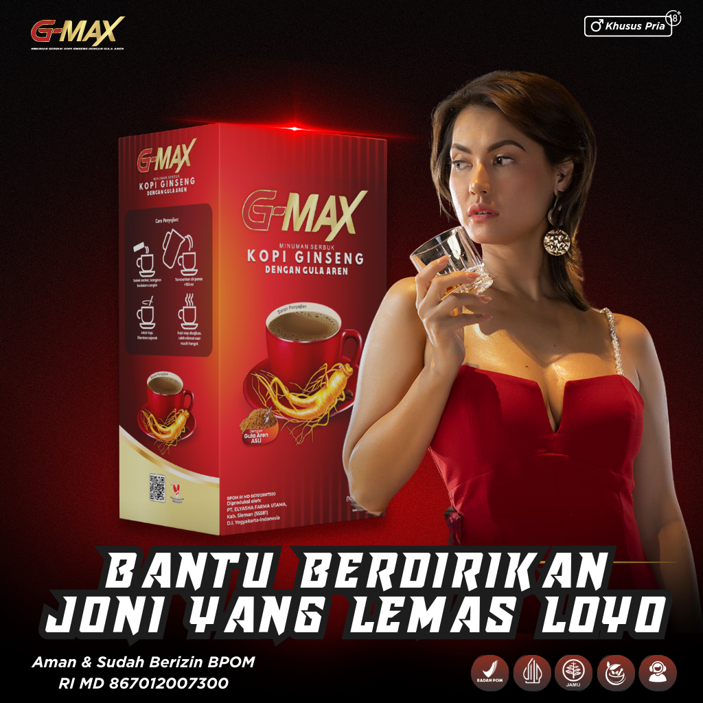 

PROMO !! G-Max Kopi Ginseng Rasa Gula Aren - Kopi G-Max Original (Privasi Aman)