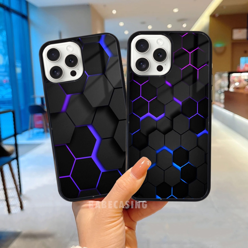 Casing Abstrak iPhone 7 8 7 Plus 11 12 13 14 14 Plus X XS Max XR 15 Pro Max For All Type Smartphone