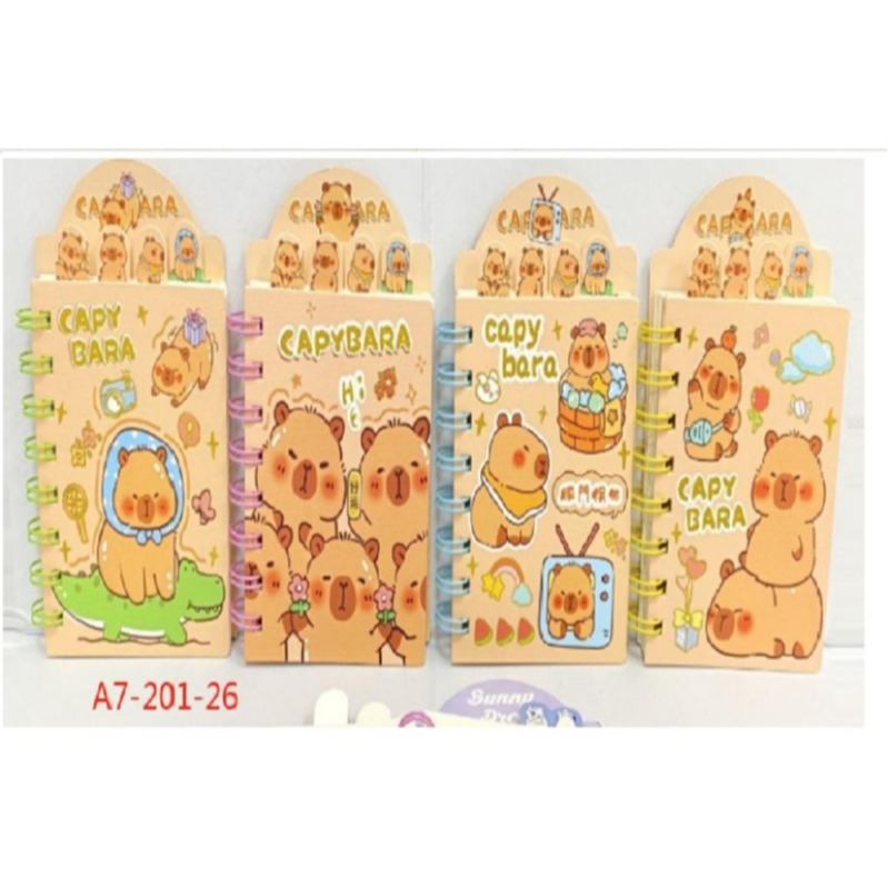 

NOTES CAPYBARA GEMAS NOTES-A720126 / NOTES-XQ62048 / NOTES-XQB61002 / NOTES-XQ100K1016
