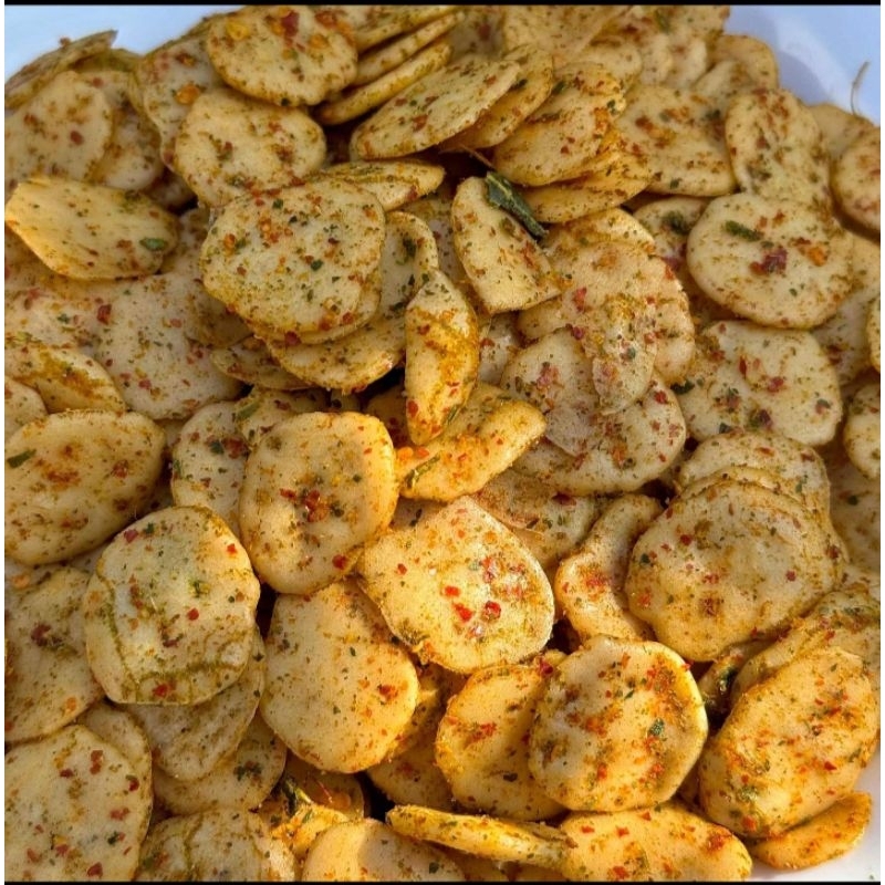 

kerupuk seblak pedas 250 gram lebih murah kerupuk seblak x-tra daun jeruk