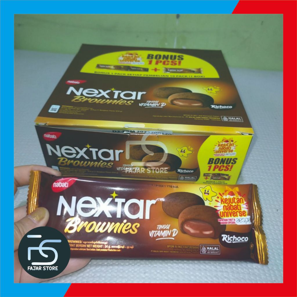 

Nextar Brownies Richoco 34gr