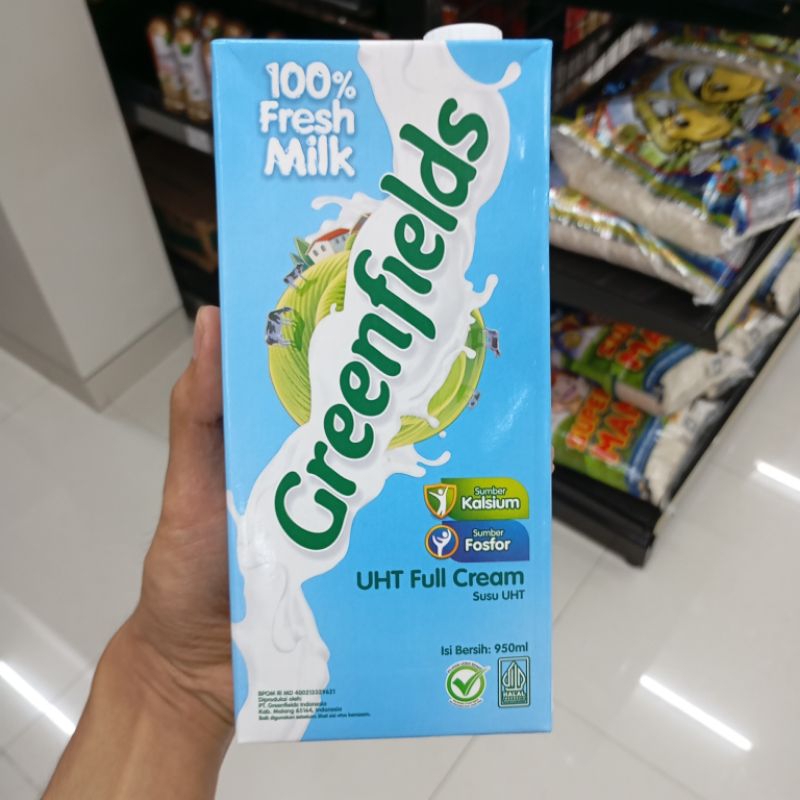 

SUSU UHT FULL CREAM GREEFIELDS