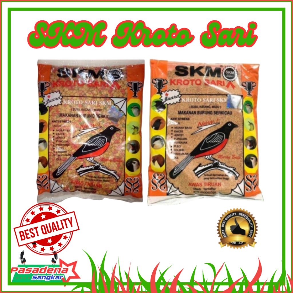 SKM Kroto Sari Voer Burung Halus & Kasar