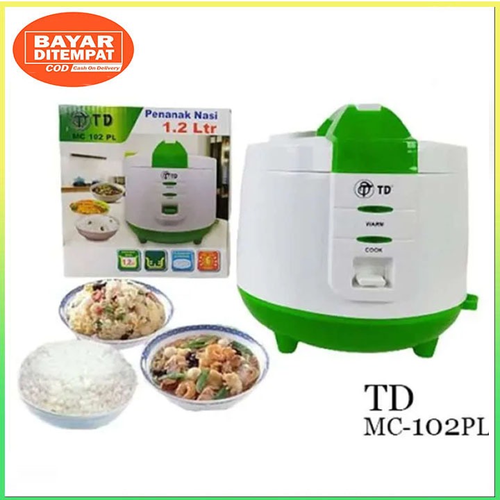 MAGIC COM TD ( 1.2 LITER ) RICE COOKER / MEJIKOM / MAGICOM / MEJIKOM KECIL / MEJICOM PROMO NEW