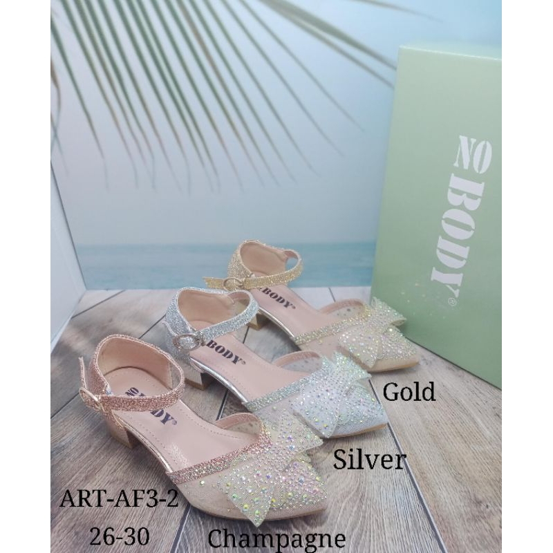 SEPATU HAK ANAK NOBODY AF3-2