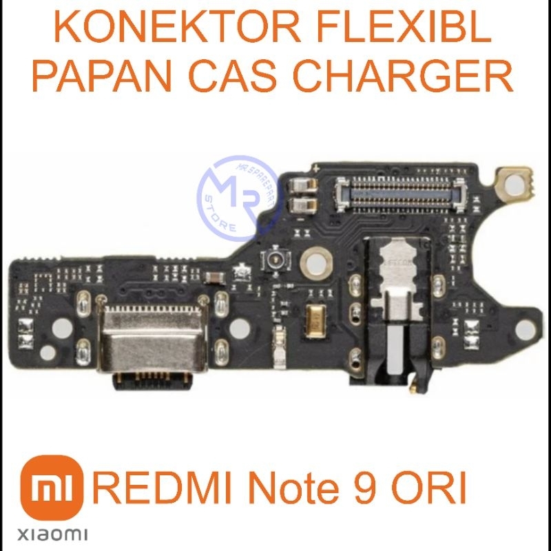 KONEKTOR CHARGER XIAOMI REDMI Note 9 PAPAN CAS CHARGER XIAOMI REDMI Note 9 ORIGINAL
