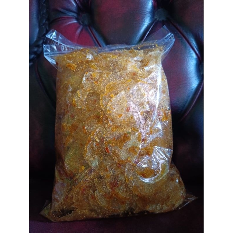 

kripik Kaca pedas daun jeruk 1kg