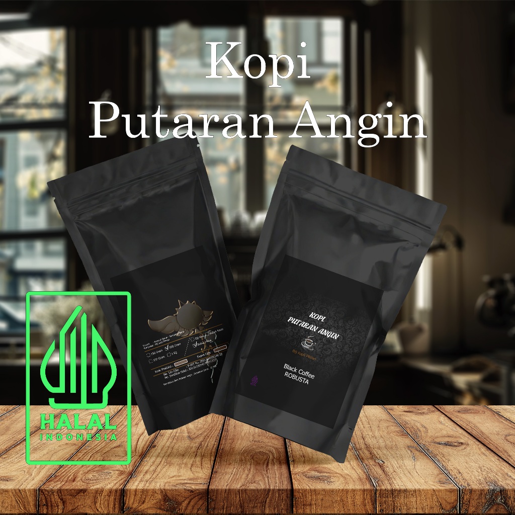 

PUTARAN ANGIN kopi Robusta bubuk halus