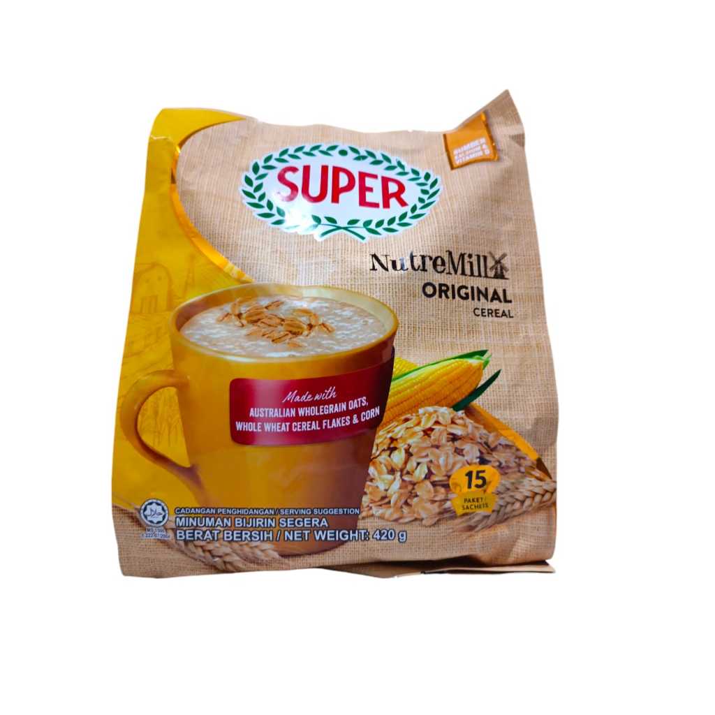 

SUPER Nutremill Original Cereal 15 Sachet