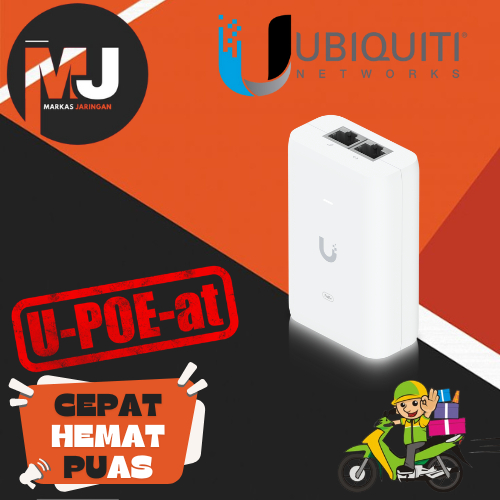 UBIQUITI U POE AT PoE Injector, 802.3at U-POE-AT