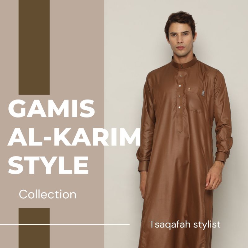 GAMIS EXCLUSIVE PRIA| Gamis slimfit exclusive  | Jubah Laki-laki | Gamis pria As-Sabar model Al-kari