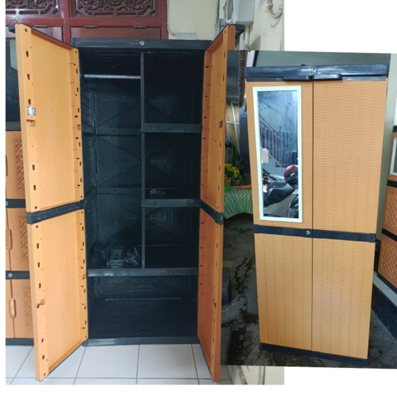 Lemari Baju Plastik/Lemari Pakaian/Lemari Baju Plastik Diva Jumbo/Lemari Baju Plastik Jumbo/Lemari B