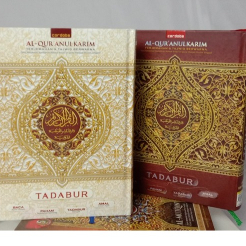 

Cordoba Al Quran Tadabur Ukuran A5 Alquran Terjemahan dan Tajwid Warna