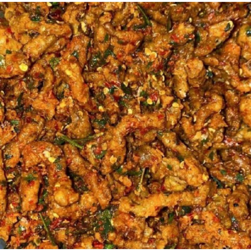 

Keripik Usus Crispy Pedas Daun Jeruk 500gr/1kg