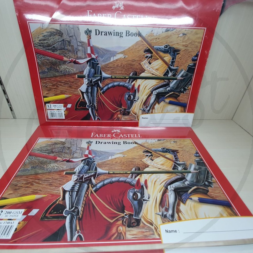 

KI3 FABER CASTELL Sketch Book Drawing Book A3 Buku Sketsa 42 Cm X 3 Cm