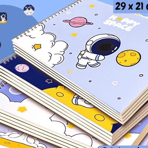 

Terbatas Buku Gambar Lukis Sketsa Anak Mewarnai Sketchbook A4 ST