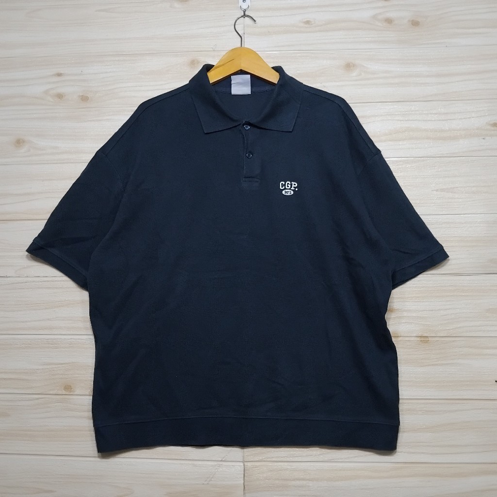 CGP 90s  Code:graphy Kaos Polo Shirt // Kaos Kerah Size XXL Jumbo PS03