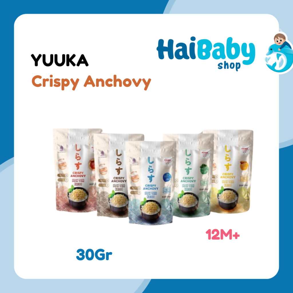 

Yuuka Food Teri Crispy 30g Usia 12m+