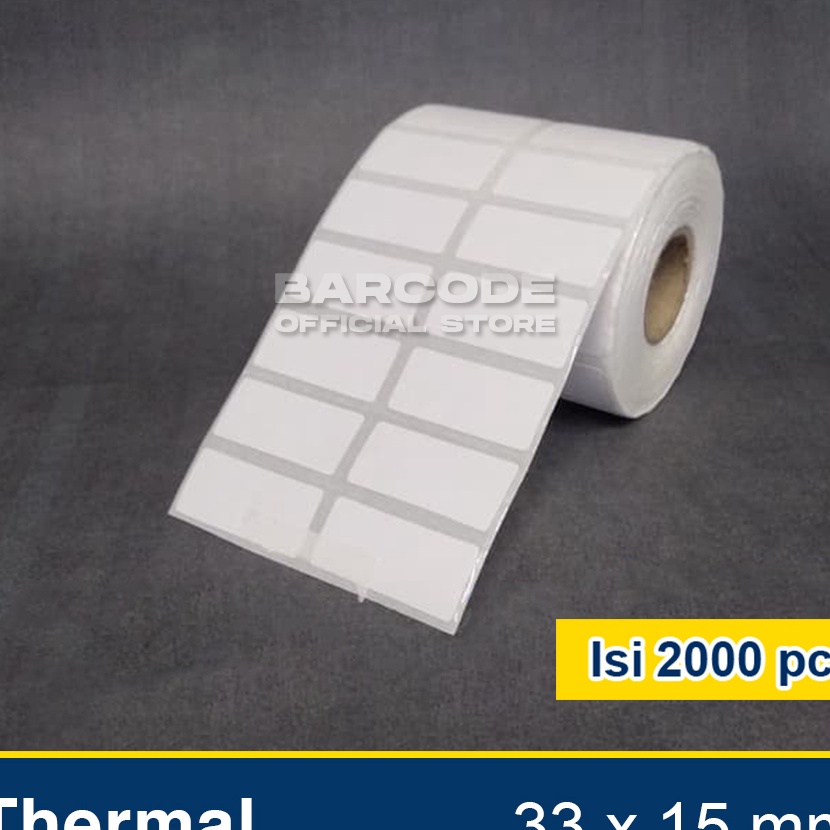 

Mega Label Thermal 33x15mm 33x15 33 x 15 mm 2 Kes Sticker Receipt Printer Barcode Xpinter