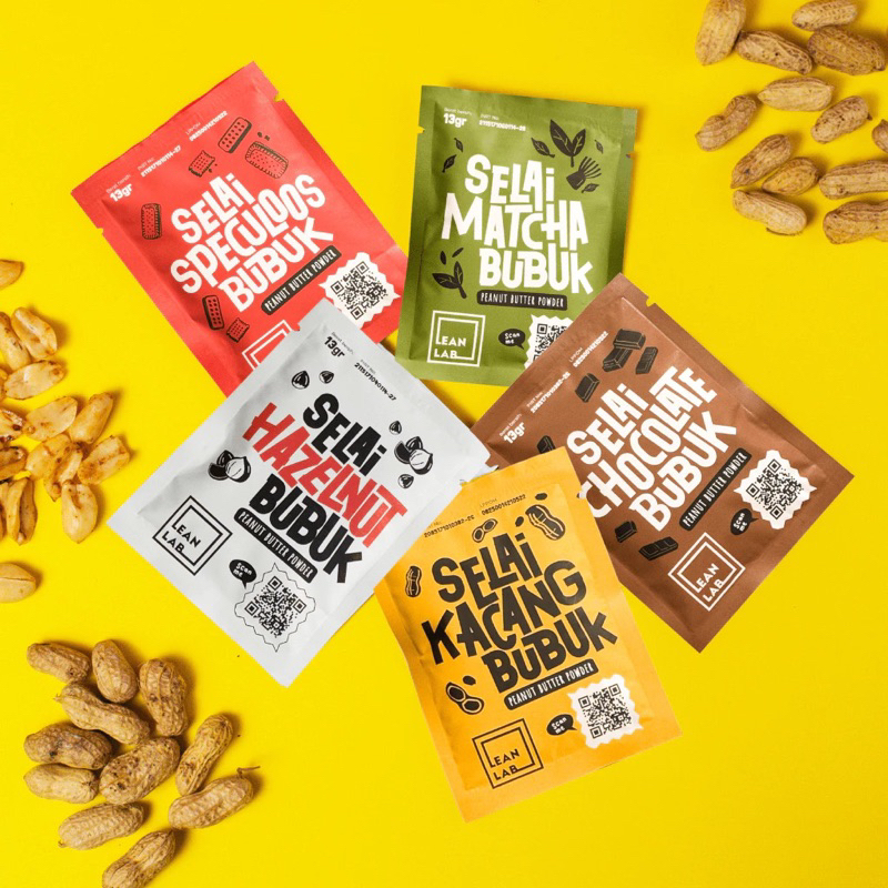 

Lean Lab PB 2GO Smart Pack Mix (13gr) Peanut Butter Powder / Selai Kacang Bubuk (Low Fat)