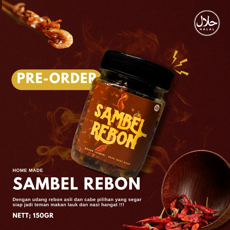 

(LAGI GA PO EGE) SAMBEL REBON daun jeruk 150gr