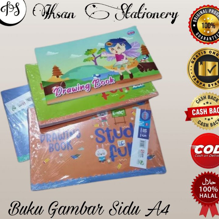 

Boom Buku Gambar SIDU A4 Isi 5 Buku 1 Pack
