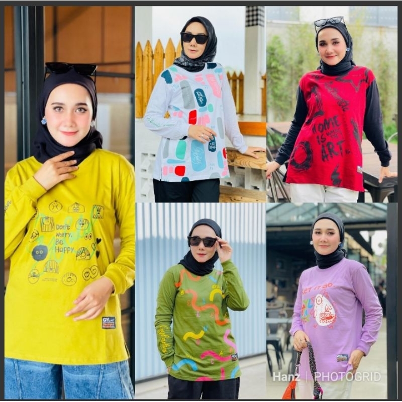 Kaos GYL Authentic ORI -Top Slit Series