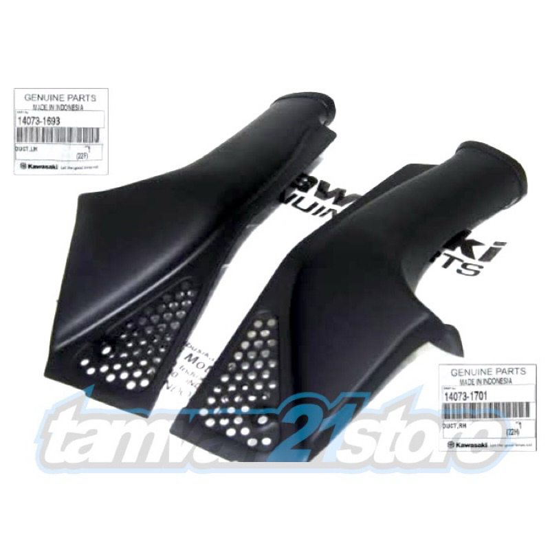 COVER DUCT TUTUP SAYAP AIR SCOOP AIRSCOP AIR SCOP NINJA RR OLD ZX ORIGINAL KAWASAKI 14073-1693 14073