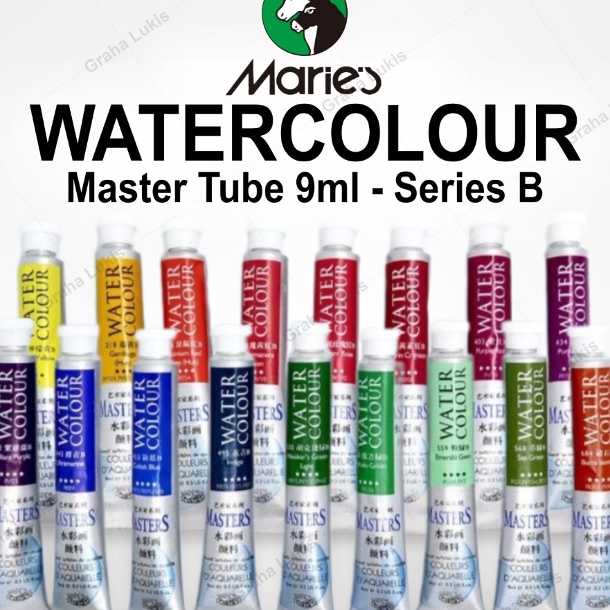 

Sale Cat Air Maries Artist Watercolour tube 9ml Serie B