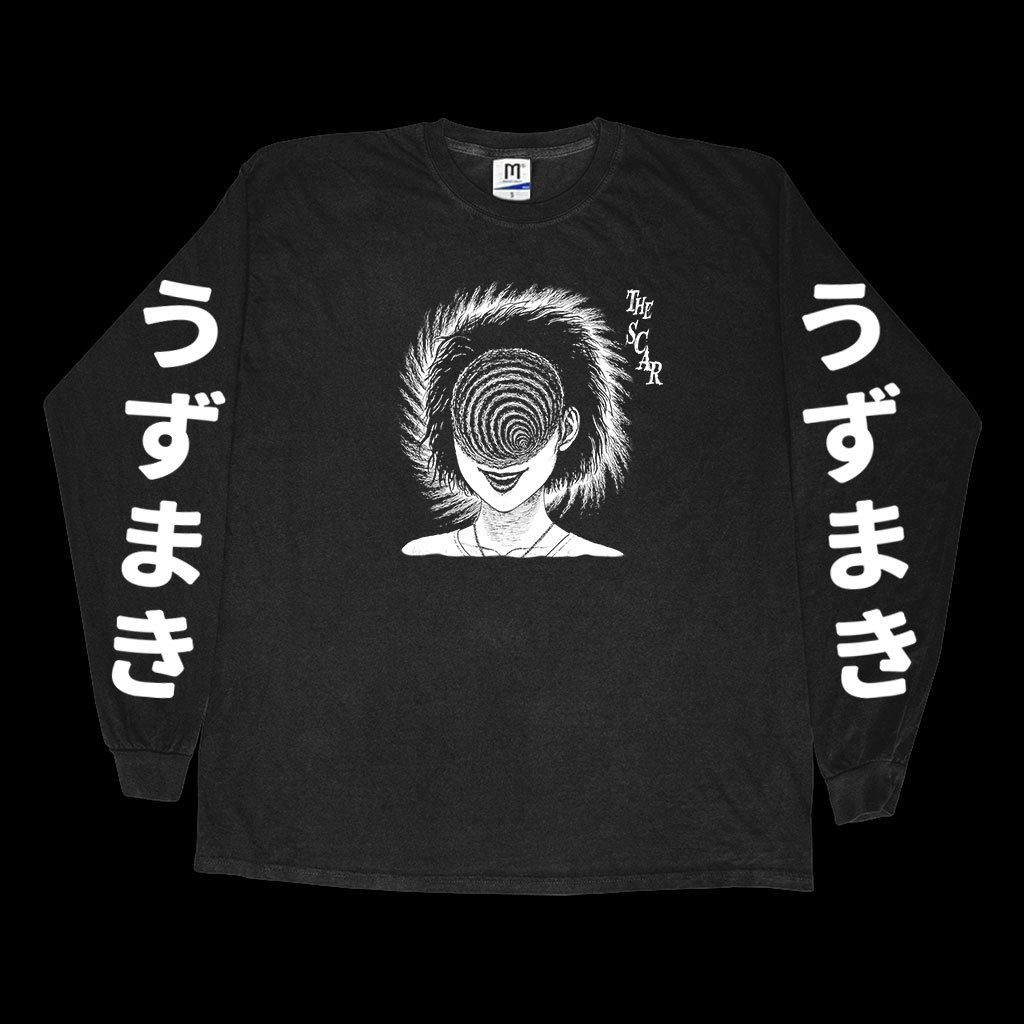 Manga Junji Ito Uzumaki T-shirt Anime