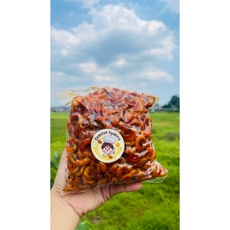 

Cemilan Syakira MAKARONI CIKRUH 250 gram Daun Jeruk