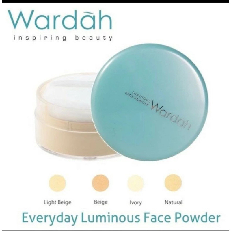 WARDAH EVERYDAY LUMINOUS FACE POWDER || Wardah Face Powder