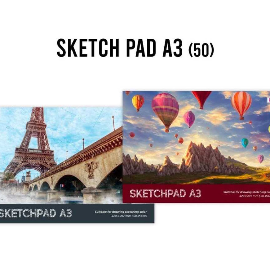 

KP8 Tiara sketch book A3 5lbr