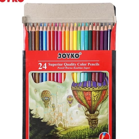 

KI3 Pensil Warna Joyko Cp11 24 Warna Colour Pencils Pensil Gambar Panjang Set