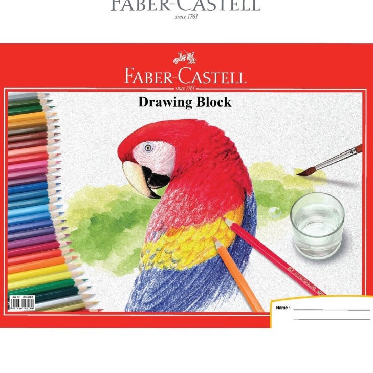 

FG2 BUKU GAMBAR A4 FaberCastell Drawing Book A4 Sketch Book A4 Faber Castell
