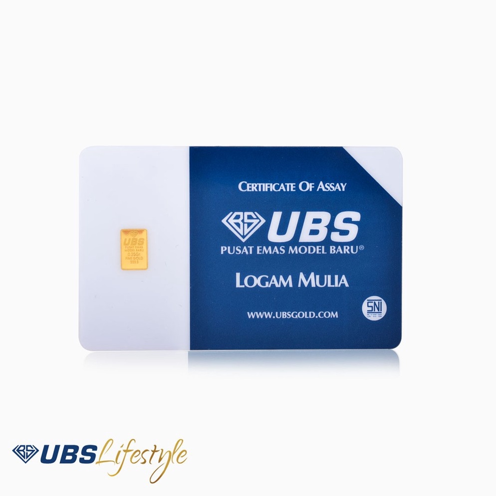 Beli Dong UBS Logam Mulia 25 Gram