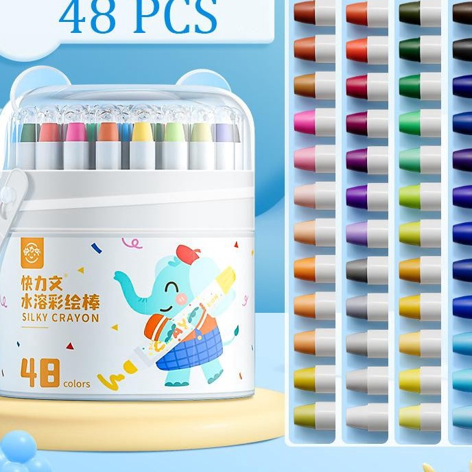 

Grosir Crayon Putar Washable 3648 Color Crayon For Kids Tidak Be yang Dapat Dicuci Pastel Minyak